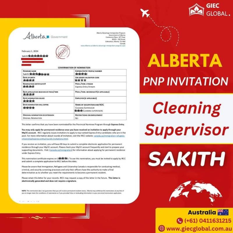 Work visa approved
