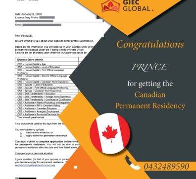 Canada PR Approved of Prince