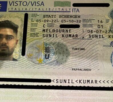 Europe Tourist visa Approved of Sunil kumar