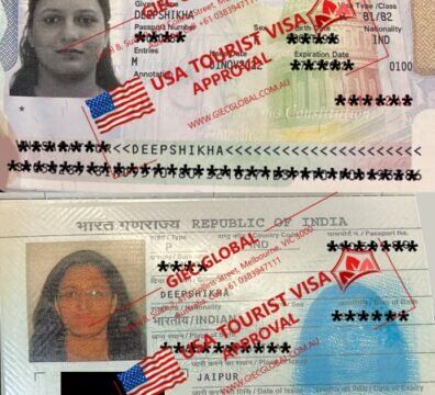 USA Visitor Visa Granted of Deepshikha
