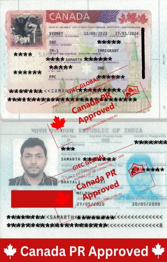 SAMARTH canada pr Approved